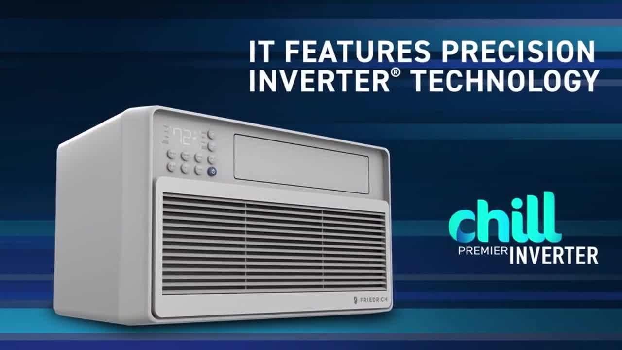 Friedrich Chill Premier Inverter Series 8,000 BTU 115V Smart