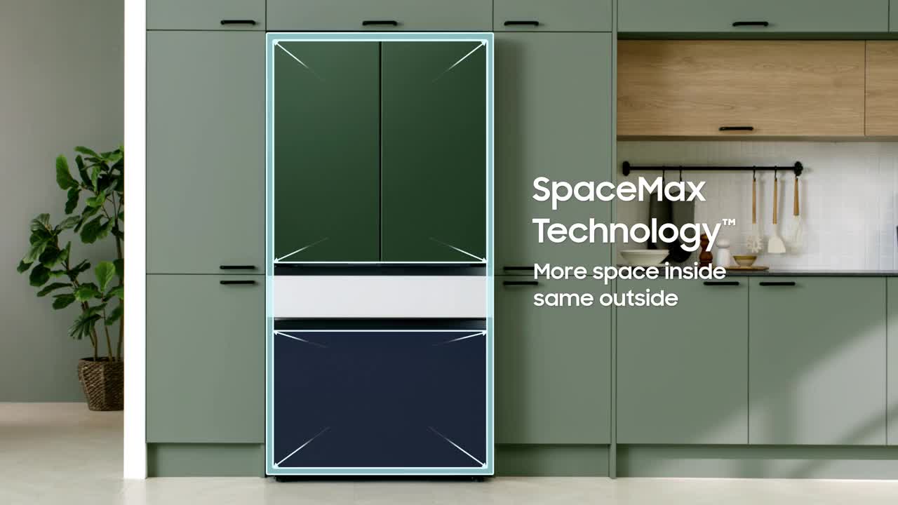 Samsung Bespoke 4-Door French Door Refrigerator Overview Video